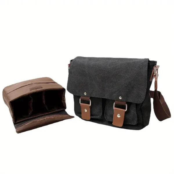 Men's Removable Camera Liner Bag