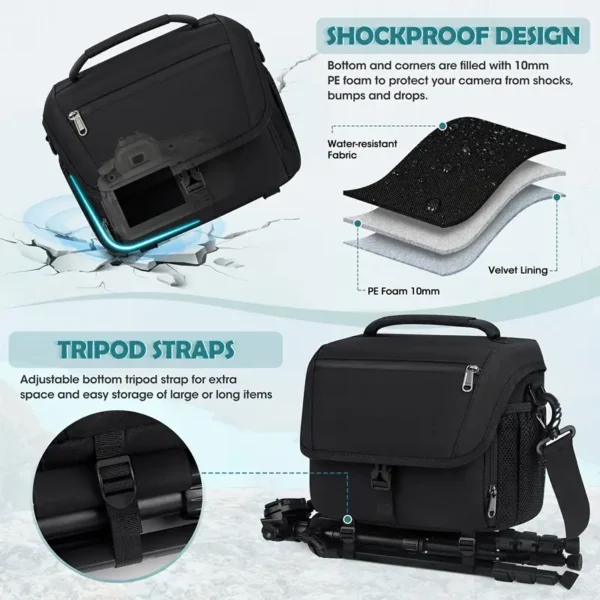 NEWHEY Camera Bag