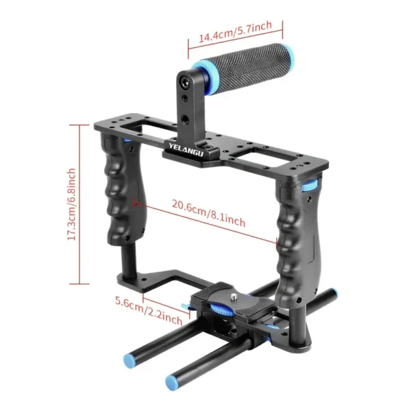 YELANGU DSLR Camera Video Cage
