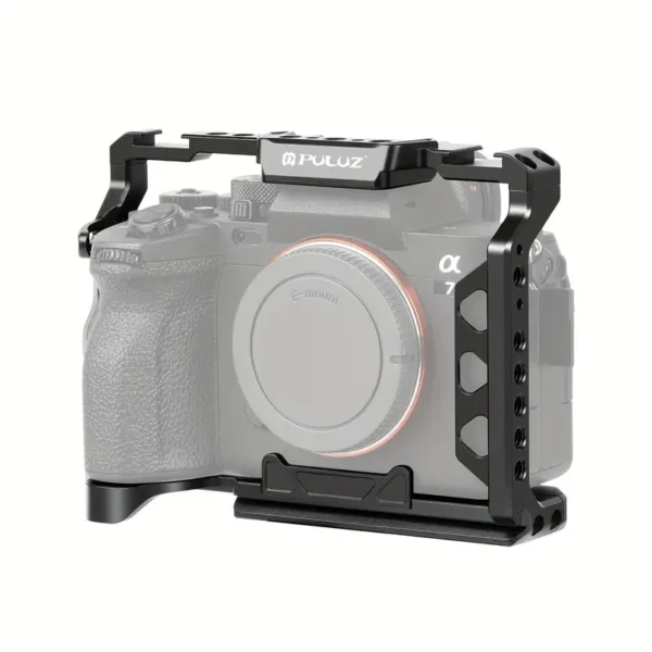 afa0de9831cc95691db6fa28e97848d3.webp PULUZ Aluminum Alloy Camera Cage Stabilizer Rig
